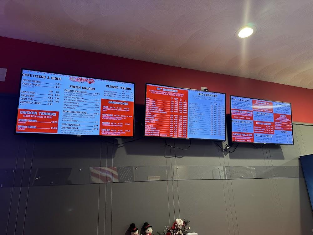 Riccotti's West Warwick Menu image 2