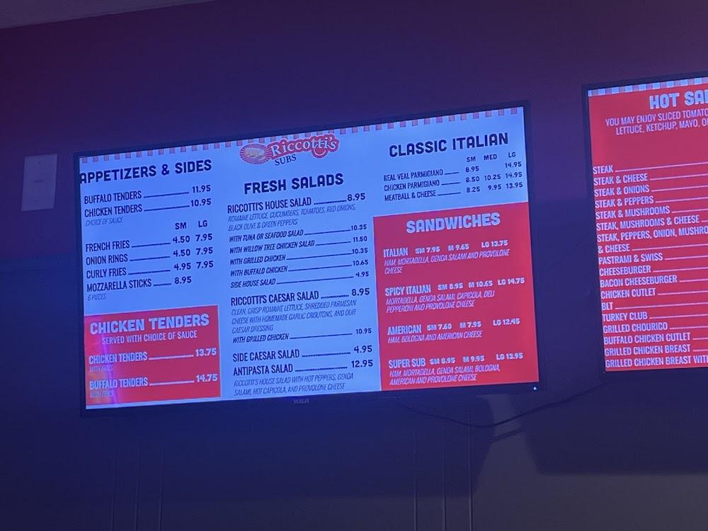 Riccotti's West Warwick Menu image 3